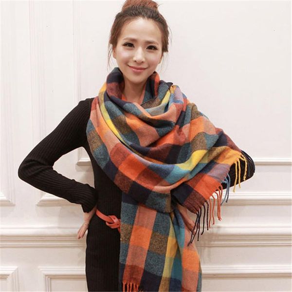 plaid winter scarf women neck head scarves fashion casual scarfs cashmere ladies shawls and wraps bufandas hombre, Blue;gray
plaid winter scarf women neck head scarves fashion casual scarfs cashmere ladies shawls and wraps bufandas hombre, Blue;gray