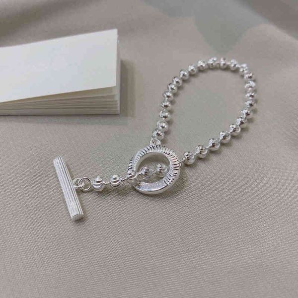 2023 designer new fashion jewelry gujia s925 sterling silver bead carved bracelet fashion simple couple bracelet, Black
2023 designer new fashion jewelry gujia s925 sterling silver bead carved bracelet fashion simple couple bracelet, Black
