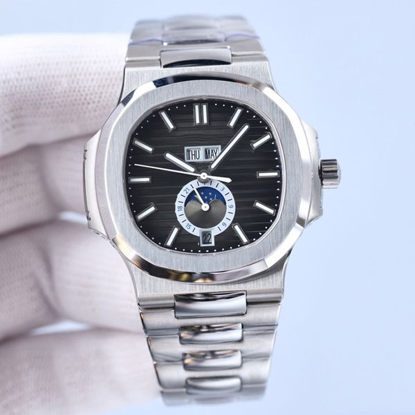 classic mens watch mechanical automatic watches sapphire waterproof 40mm fashion business wristwatch montre de luxe, Slivery;brown
classic mens watch mechanical automatic watches sapphire waterproof 40mm fashion business wristwatch montre de luxe, Slivery;brown