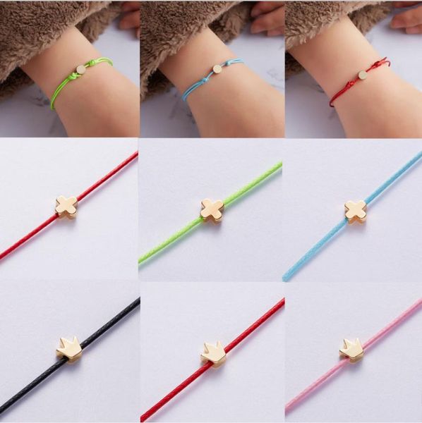 charm bracelets jewelry new 18k gold plated leather bracelet heart round cross crown star charms korean womens rope chain gift with retail d, Golden;silver
charm bracelets jewelry new 18k gold plated leather bracelet heart round cross crown star charms korean womens rope chain gift with retail d, Golden;silver