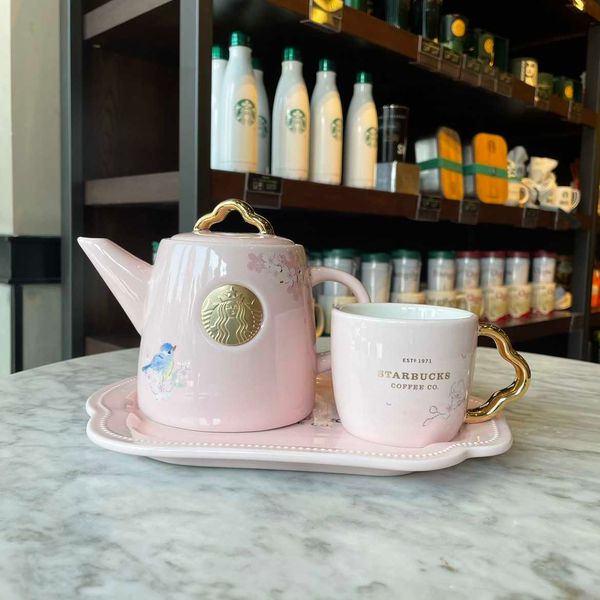 2022 starbucks cup cherry blossom bird singing flower fragrance teapot tea cup water cup mug set 600ml
2022 starbucks cup cherry blossom bird singing flower fragrance teapot tea cup water cup mug set 600ml