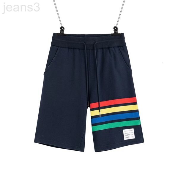 men's shorts designer high set four bar color woven version tb style rainbow knitted terry pants high gram weight men's and women&, White;black
men's shorts designer high set four bar color woven version tb style rainbow knitted terry pants high gram weight men's and women&, White;black