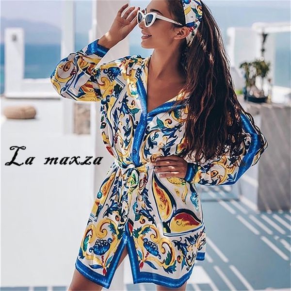 casual elegant print women mini dress 2020 fashion long sleeves single breasted slim dress lj200818, Black;gray
casual elegant print women mini dress 2020 fashion long sleeves single breasted slim dress lj200818, Black;gray