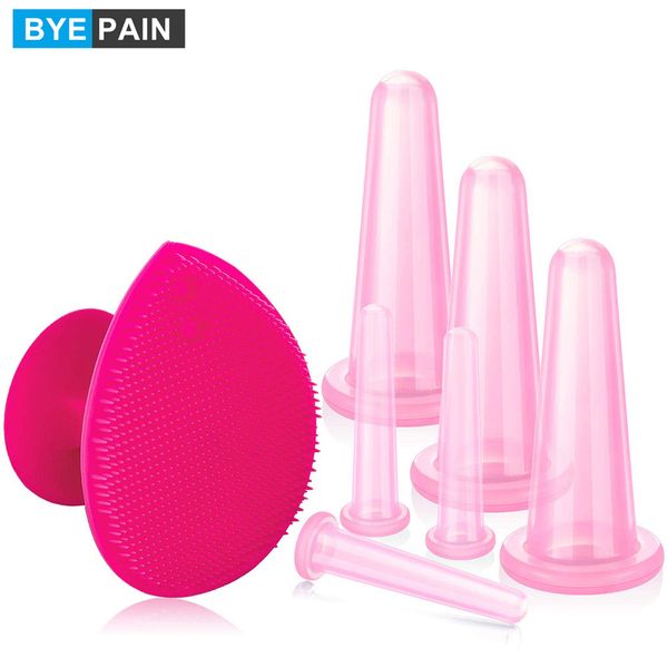 7pcs cupping set for face eye massage silicone cups with exfoliating brush neck skin 220620
7pcs cupping set for face eye massage silicone cups with exfoliating brush neck skin 220620