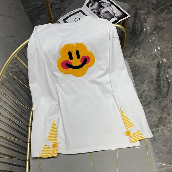 women's t-shirt designer chaopai k family early spring new funny cloud smiling face long sleeve t-shirt 1quh, White
women's t-shirt designer chaopai k family early spring new funny cloud smiling face long sleeve t-shirt 1quh, White