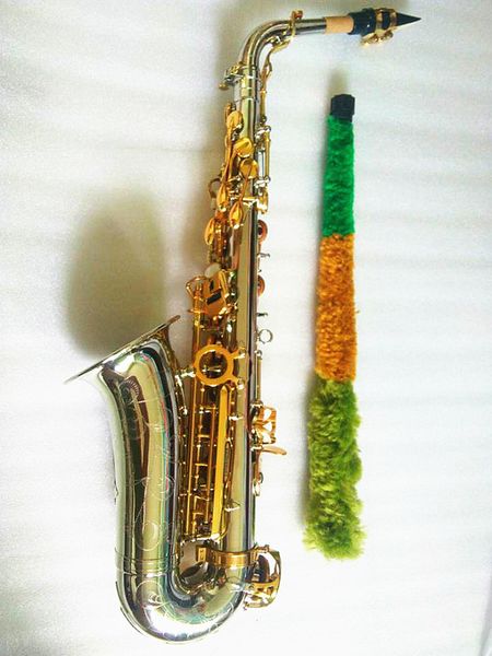 new musical instruments alto saxophone wo37 model nickel-plated silver saxophone and case
new musical instruments alto saxophone wo37 model nickel-plated silver saxophone and case