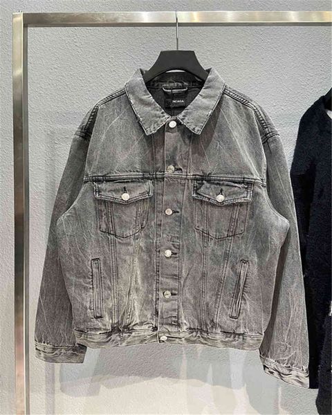 jackets coats excelent sense version autumn winter new back love embroidery printing worn out wash denim paris jacket trend, Black;brown
jackets coats excelent sense version autumn winter new back love embroidery printing worn out wash denim paris jacket trend, Black;brown