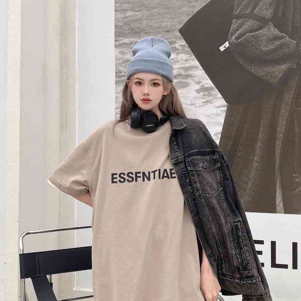 white t-shirt fog sleeve oversize sense summer trendy brand 2022 luxury brand fashion design sweatshirts, White;black
white t-shirt fog sleeve oversize sense summer trendy brand 2022 luxury brand fashion design sweatshirts, White;black