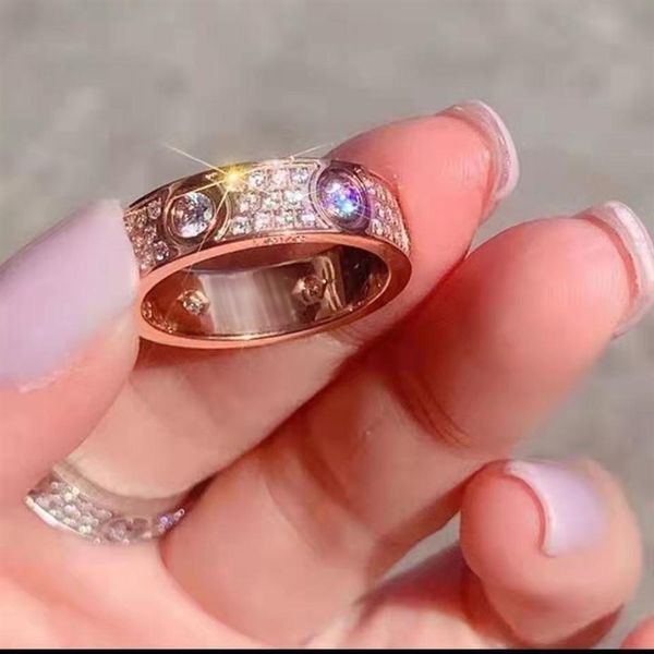 full diamond titanium steel silver love ring men and women rose gold rings for lovers couple jewelry gift273o
full diamond titanium steel silver love ring men and women rose gold rings for lovers couple jewelry gift273o