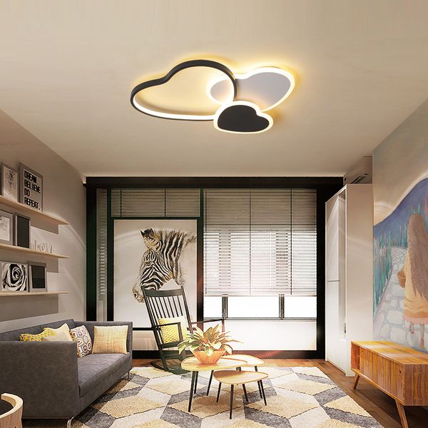heart shape ceiling light black white chandeliers for living room restaurant iron aluminum strip home led light decoration
heart shape ceiling light black white chandeliers for living room restaurant iron aluminum strip home led light decoration