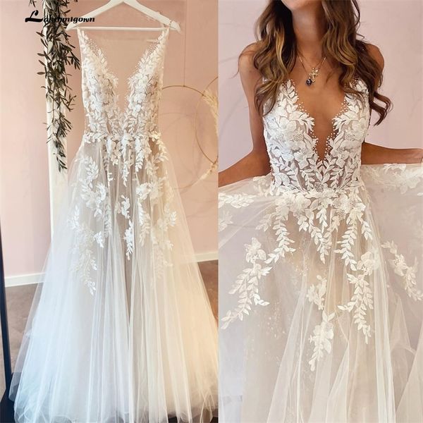 a line backless wedding dress vintage lace applique beaded tulle gowns trouwjurk long bridal 220519, White;black
a line backless wedding dress vintage lace applique beaded tulle gowns trouwjurk long bridal 220519, White;black