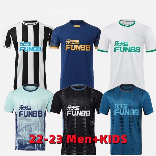22 23 soccer jerseys nufc bruno g wilson joelinton 2022 2023 maximin shelvey almiron targett wood football shirt men kids kit, Black;yellow
22 23 soccer jerseys nufc bruno g wilson joelinton 2022 2023 maximin shelvey almiron targett wood football shirt men kids kit, Black;yellow