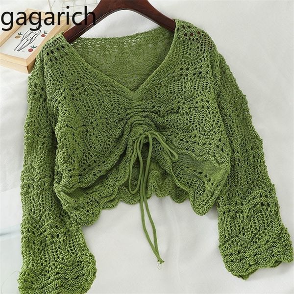 gagarich women blouse korean style autumn spring loose v-neck hollow out drawstring pleated short candy-colored 220322, White
gagarich women blouse korean style autumn spring loose v-neck hollow out drawstring pleated short candy-colored 220322, White