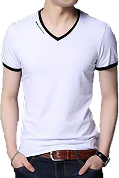 men's t-shirts men mercerized cotton brand-clothing casual t-shirt mens t shirts fashion summer v-neck slim fit short sleeve shirt, White;black
men's t-shirts men mercerized cotton brand-clothing casual t-shirt mens t shirts fashion summer v-neck slim fit short sleeve shirt, White;black