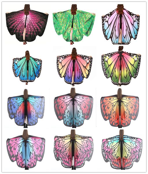 colorful butterfly wings pashmina girls fabric nymph pixie poncho scarf ladies halloween fairy costumes accessory shawl, Red;brown
colorful butterfly wings pashmina girls fabric nymph pixie poncho scarf ladies halloween fairy costumes accessory shawl, Red;brown
