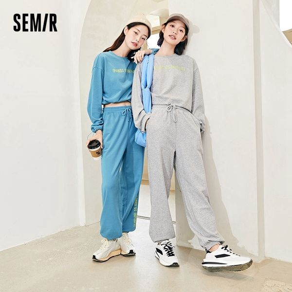semir women suit autumn long sleeve short fashion sweet cool pants sports wind twopiece sets 220817, White
semir women suit autumn long sleeve short fashion sweet cool pants sports wind twopiece sets 220817, White
