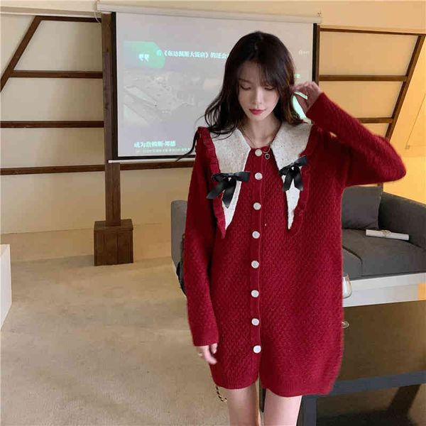 women's sweaters french doll neck black knitted dress women's style temperament sweet bow thin wool rbru, White;black
women's sweaters french doll neck black knitted dress women's style temperament sweet bow thin wool rbru, White;black