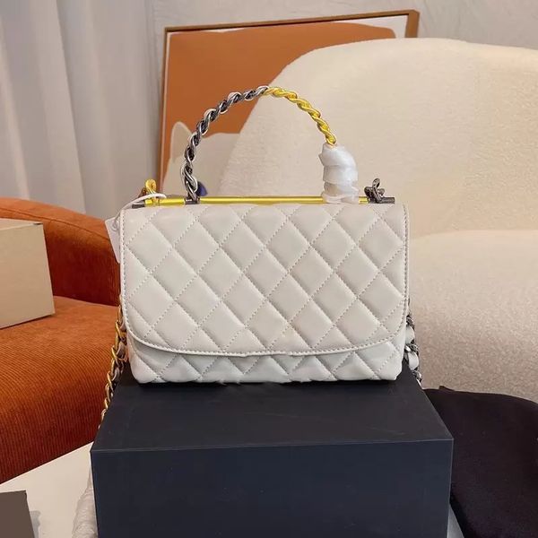 ly lambskin metal two-tone handle tote bags quilted gold chain strap crossbody shoulder turn lock medium luggage multi pochette womens desig
ly lambskin metal two-tone handle tote bags quilted gold chain strap crossbody shoulder turn lock medium luggage multi pochette womens desig
