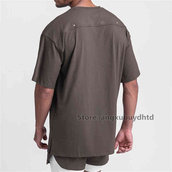 av summer solid men's t shirts loose off shoulder large fashion sports round neck short sleeve quick drying breathable t-shirt simple a, White;black
av summer solid men's t shirts loose off shoulder large fashion sports round neck short sleeve quick drying breathable t-shirt simple a, White;black
