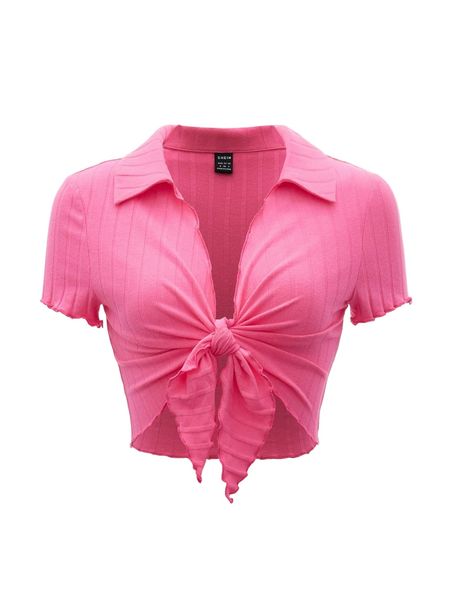 lettuce trim knot front crop n5nz#, White
