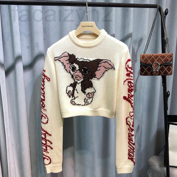 women's knits & tees designer special letter cartoon printing fashion short knitted sweater lazy style small man tall and thin 0key2022, White
women's knits & tees designer special letter cartoon printing fashion short knitted sweater lazy style small man tall and thin 0key2022, White