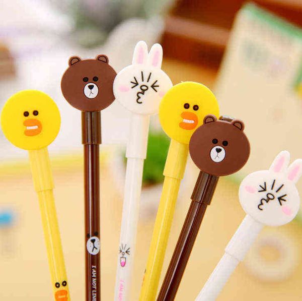 japan and south korea creative cartoon cute rabbit bear cute neutral soft glue black signature pen student
japan and south korea creative cartoon cute rabbit bear cute neutral soft glue black signature pen student