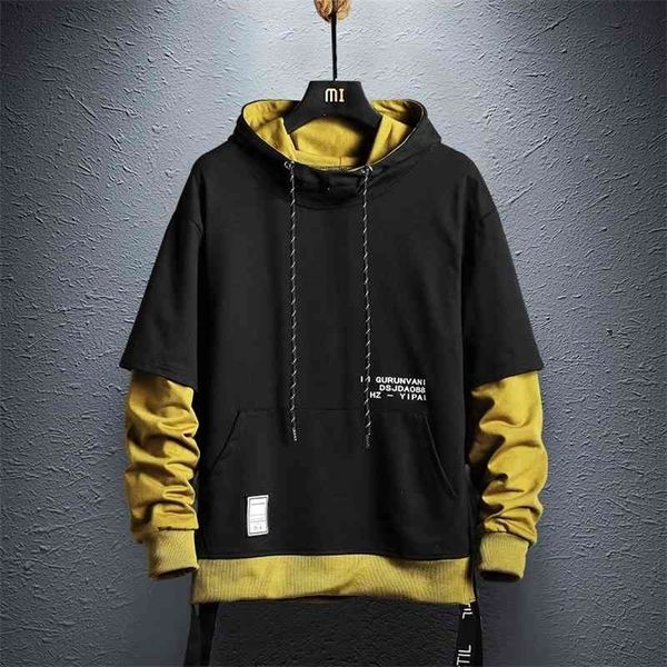 hoodie sweatshirt mens hip hop pullover hoodies streetwear casual fashion clothes colorblock hoodie cotton 210706, Black
hoodie sweatshirt mens hip hop pullover hoodies streetwear casual fashion clothes colorblock hoodie cotton 210706, Black