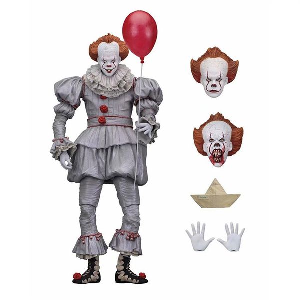 funny 20cm neca stephen kings it pennywise joker clown halloween day horror movie doll pvc action figure collectible model240f
funny 20cm neca stephen kings it pennywise joker clown halloween day horror movie doll pvc action figure collectible model240f