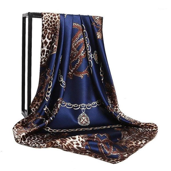 winter designer large square scarf for women leopard print silk foulard female neck scarves shawls and wraps poncho1296x, Blue;gray
winter designer large square scarf for women leopard print silk foulard female neck scarves shawls and wraps poncho1296x, Blue;gray