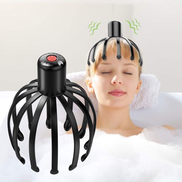 electric ocs claw scalp massager hands therapeutic head scratcher relief hair fatigue antistress vibration stress relax
electric ocs claw scalp massager hands therapeutic head scratcher relief hair fatigue antistress vibration stress relax