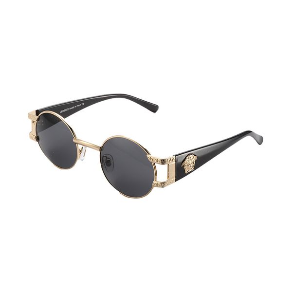 sunglasses designer brand limted edition fashion circular men women metal vintage style uv 400 lens in box, White;black
sunglasses designer brand limted edition fashion circular men women metal vintage style uv 400 lens in box, White;black