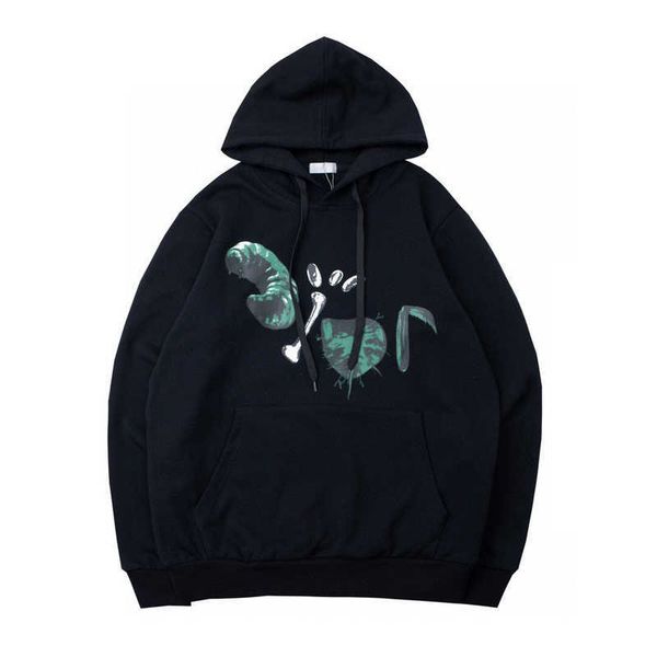22fw autumn winter paris man worm skull print hoodie skateboard hoody streetwear hooded sweatshirt, Black;brown
22fw autumn winter paris man worm skull print hoodie skateboard hoody streetwear hooded sweatshirt, Black;brown