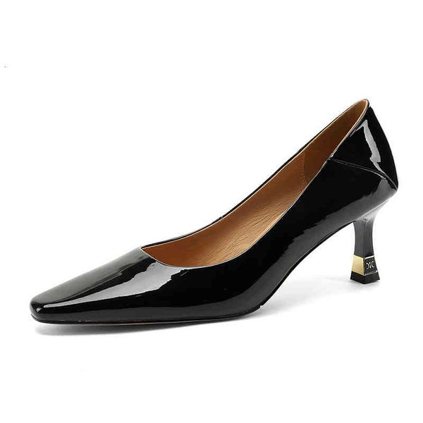 dress shoes spring and summer women's shoes pointed thin heels high metal ox lacquer leather four seasons single ehf3, Black
dress shoes spring and summer women's shoes pointed thin heels high metal ox lacquer leather four seasons single ehf3, Black