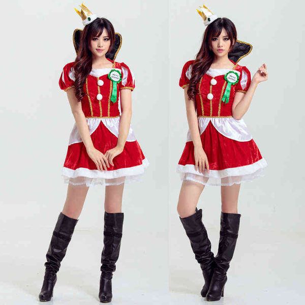 christmas stage come christmas queen come christmas eve bar performance dress l220714, Black;red
christmas stage come christmas queen come christmas eve bar performance dress l220714, Black;red