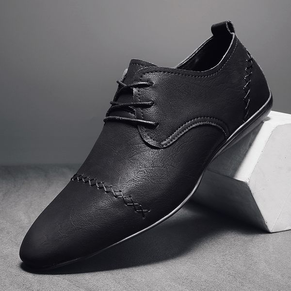 2022 man formal shoes lace up men dress classic shoes business office work for men shoes retro lightweight oxford loafers, Black
2022 man formal shoes lace up men dress classic shoes business office work for men shoes retro lightweight oxford loafers, Black