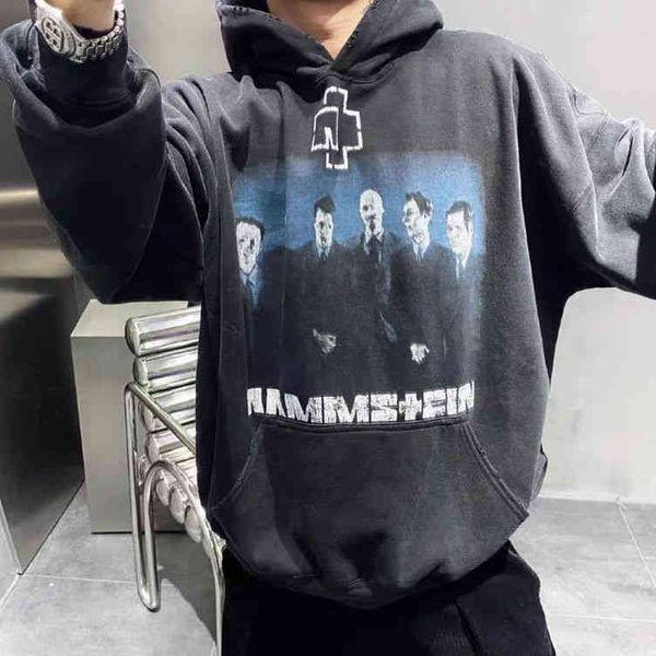 2022 designer bal hoodies and coats paris 21 german chariot b heavy industry washing worn-out high street men's women's hooded swe, Black
2022 designer bal hoodies and coats paris 21 german chariot b heavy industry washing worn-out high street men's women's hooded swe, Black