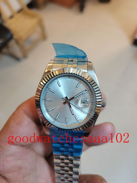 classic series men's watch silver dial 41mm 36mm eta 2813 movement jubilee bracelet stainless steel automatic men's wristwatches, Slivery;brown
classic series men's watch silver dial 41mm 36mm eta 2813 movement jubilee bracelet stainless steel automatic men's wristwatches, Slivery;brown
