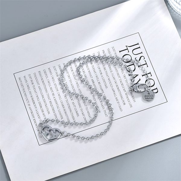 12% off jewelry the new xiao zhan's same double new love necklace bracelet fashion hair accessories, Silver
12% off jewelry the new xiao zhan's same double new love necklace bracelet fashion hair accessories, Silver