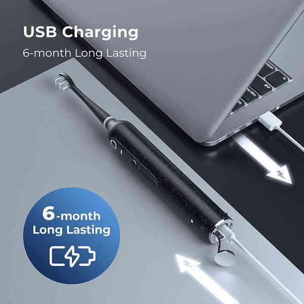 toothbrush usmile u3 micro bubble ultrasonic electric toothbrush whitening sonic ipx7 waterproof fast charging usb rechargeable 2 teeth hea