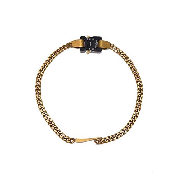2019 launch 1017 alyx studio logo metal chain necklace men women fashion bracelet hip hop outdoor street accessories festival gift245s, Silver
2019 launch 1017 alyx studio logo metal chain necklace men women fashion bracelet hip hop outdoor street accessories festival gift245s, Silver