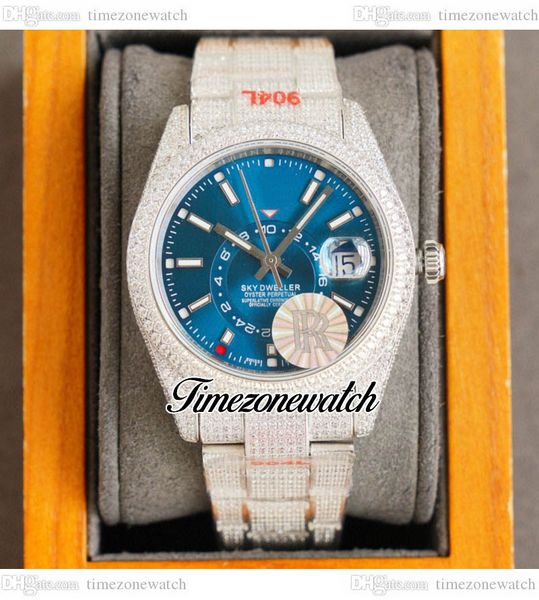 rf 42mm sky miyota automatic mens watch paved diamond case blue dial white stick markers fully iced out 904l oystersteel bracelet jewelry wa, Slivery;brown
rf 42mm sky miyota automatic mens watch paved diamond case blue dial white stick markers fully iced out 904l oystersteel bracelet jewelry wa, Slivery;brown
