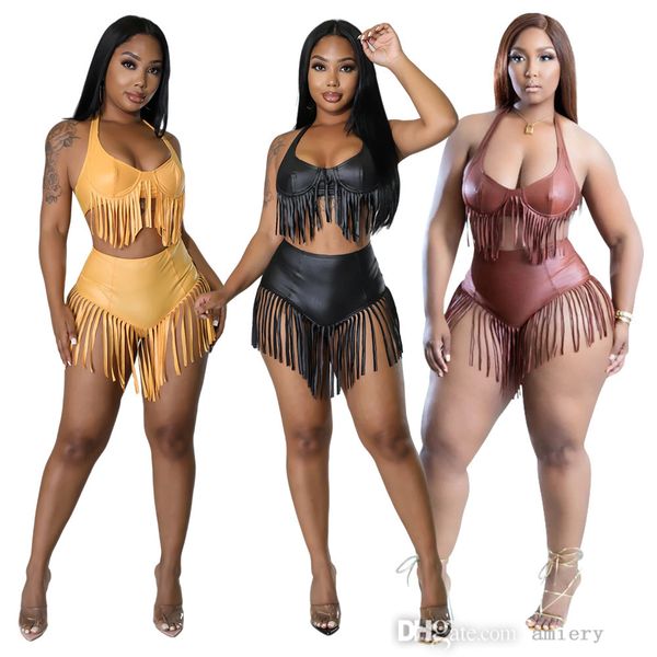 designer summer short outfits 2022 casual tracksuits women clothes tassel fashion leaky back tight suit nightclub wear, Gray
designer summer short outfits 2022 casual tracksuits women clothes tassel fashion leaky back tight suit nightclub wear, Gray