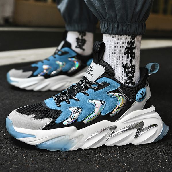 design men casual shoes running men's chunky sneakers fashion streetwear male man sport 220511, Black;white
design men casual shoes running men's chunky sneakers fashion streetwear male man sport 220511, Black;white