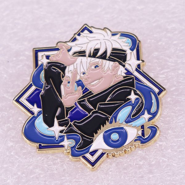 japanese anime icons manga jujutsu kaisen enamel lapel pin badge pins hats backpack decoration jewelry accessories gifts anime s005, Blue
japanese anime icons manga jujutsu kaisen enamel lapel pin badge pins hats backpack decoration jewelry accessories gifts anime s005, Blue