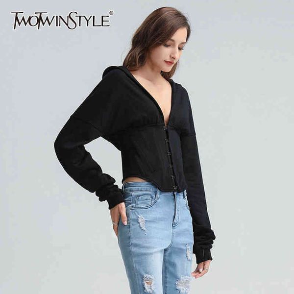 solid chic tunic sweatshirt for women hooded collar long sleeve casual sweatshirts female fashion spring 210423, Black
solid chic tunic sweatshirt for women hooded collar long sleeve casual sweatshirts female fashion spring 210423, Black