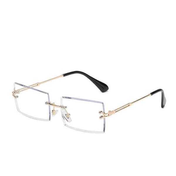 sunglasses frameless trimmed square gradient ocean piece fashion net red street stide sun protection fishing outing metal retro personality, White;black
sunglasses frameless trimmed square gradient ocean piece fashion net red street stide sun protection fishing outing metal retro personality, White;black