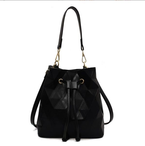 women pu leather handbag draw bucket bags brown shoulder bag designer ladies messenger crossbody bags
women pu leather handbag draw bucket bags brown shoulder bag designer ladies messenger crossbody bags