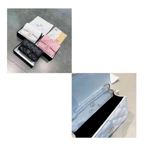 designer channel bag handbag europe and america fashion man woman single shoulder messenger tote mini luxurious bag l4.7in h3.9in