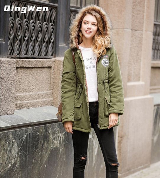 women's down parkas new winter women quilted casual coat large size hooded wool drawstring cotton jacket quilted parka overcoat l220725, Black
women's down parkas new winter women quilted casual coat large size hooded wool drawstring cotton jacket quilted parka overcoat l220725, Black