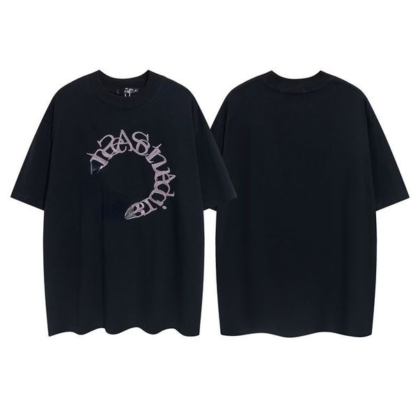 ins designer fashion brand t-shirt classic smiley letter embroidered loose cotton round-neck pullover short-sleeved t-shirt, White;black
ins designer fashion brand t-shirt classic smiley letter embroidered loose cotton round-neck pullover short-sleeved t-shirt, White;black